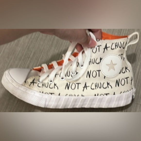 Converse OG CTAS Hi Top Style # 373170C Unisex Youth in Cream color Size 3 - Picture 5 of 12